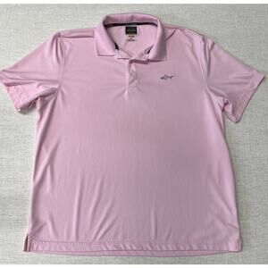 Greg Norman Performance Pink Polo Shirt- Men's XL- Play Dry